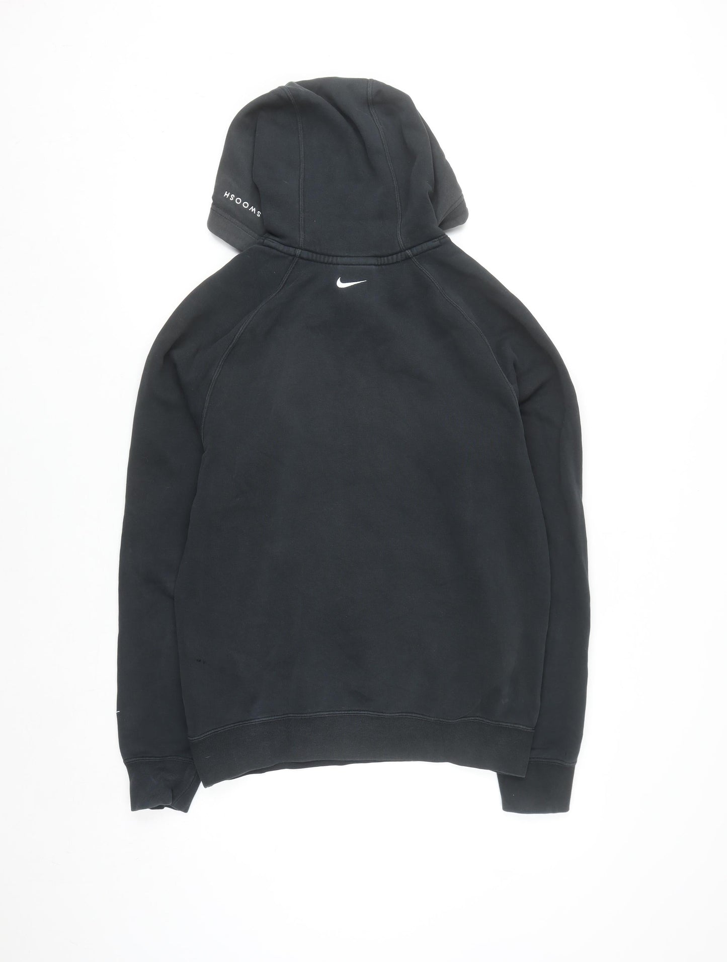 Nike Men's Black XS Pullover Hoodie with Logo Graphic Print