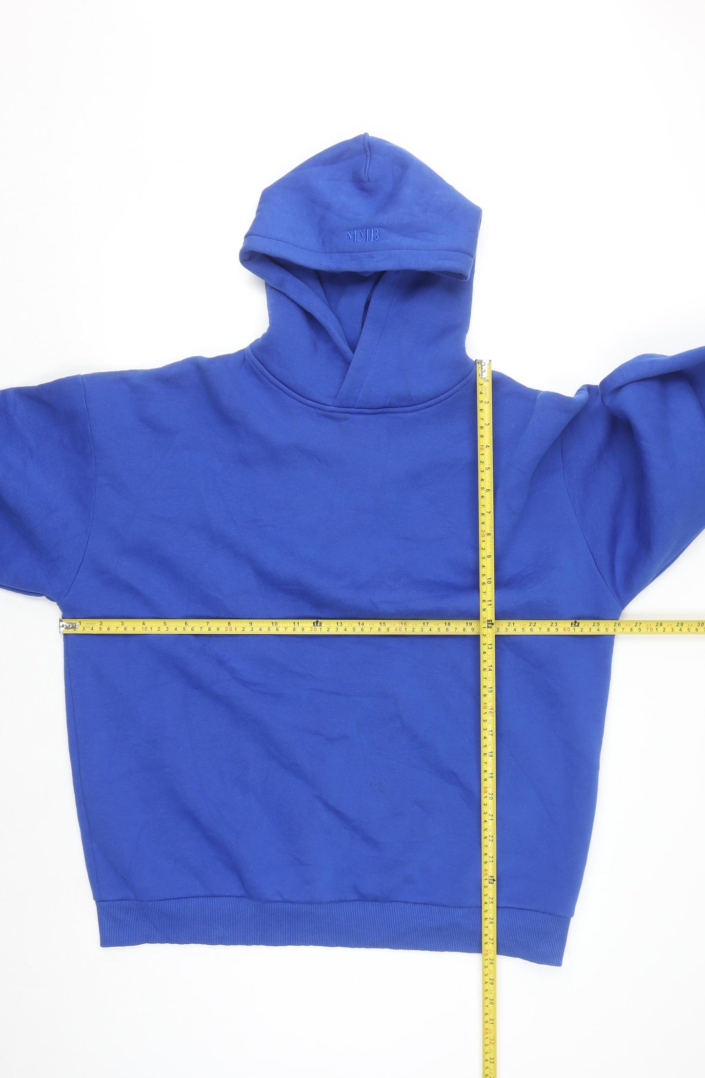 Melissa Mills Bari Men's Blue Pullover Hoodie L Regular Fit