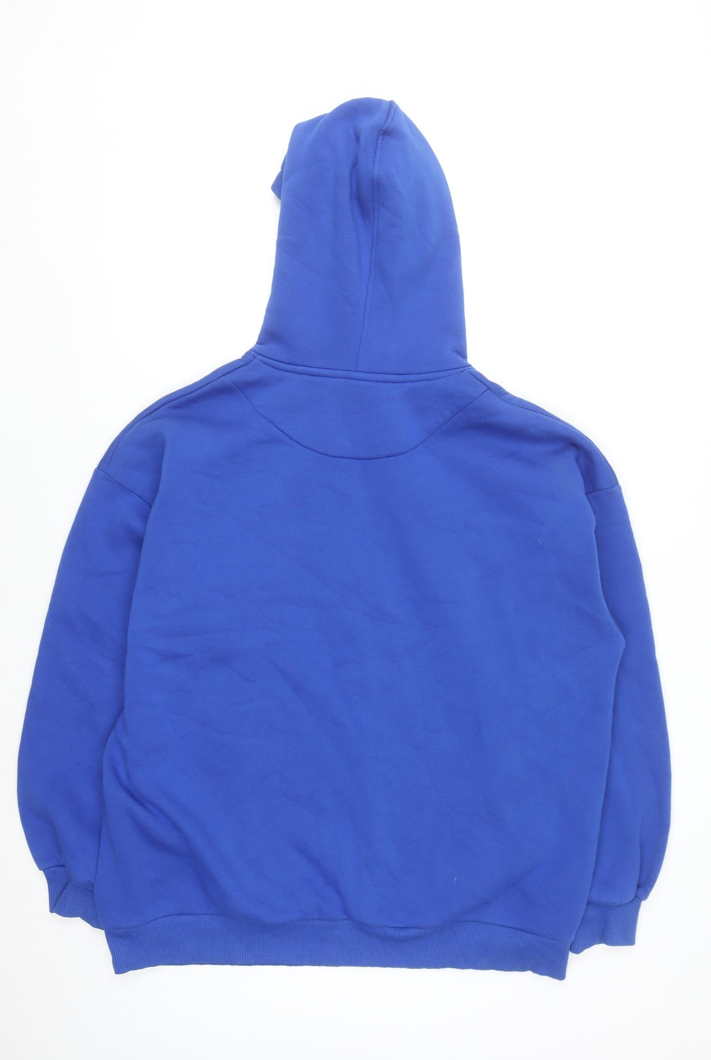 Melissa Mills Bari Men's Blue Pullover Hoodie L Regular Fit
