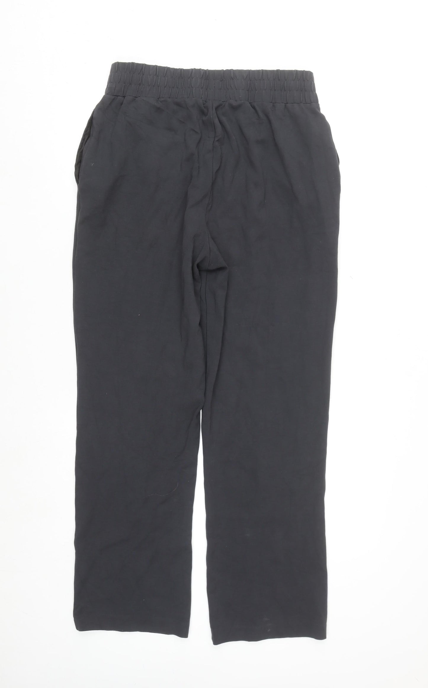 4TH ARQ Men's Black Regular Fit Stretch Trousers L