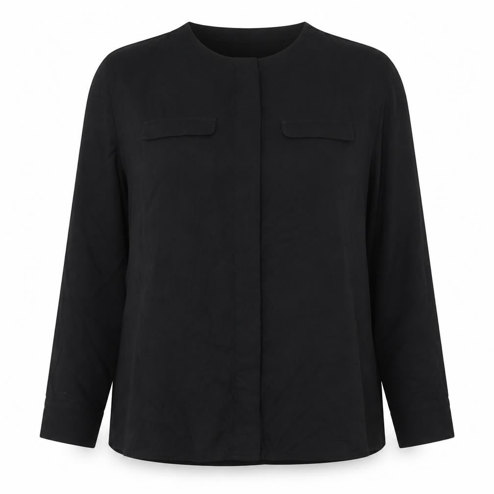 Paul Costelloe Living Studio Women’s Black Viscose Blouse Size 12
