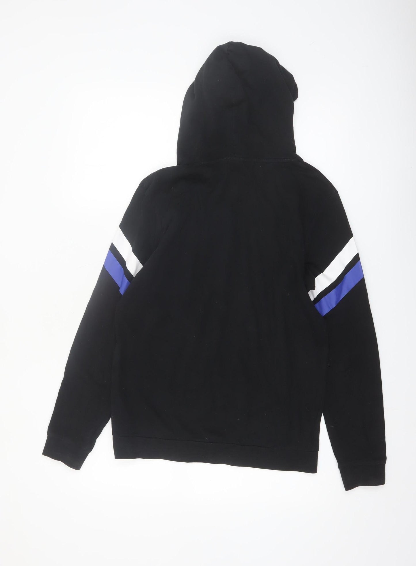 Hugo Boss Men's Black Pullover Hoodie S Logo Graphic Sweatshirt