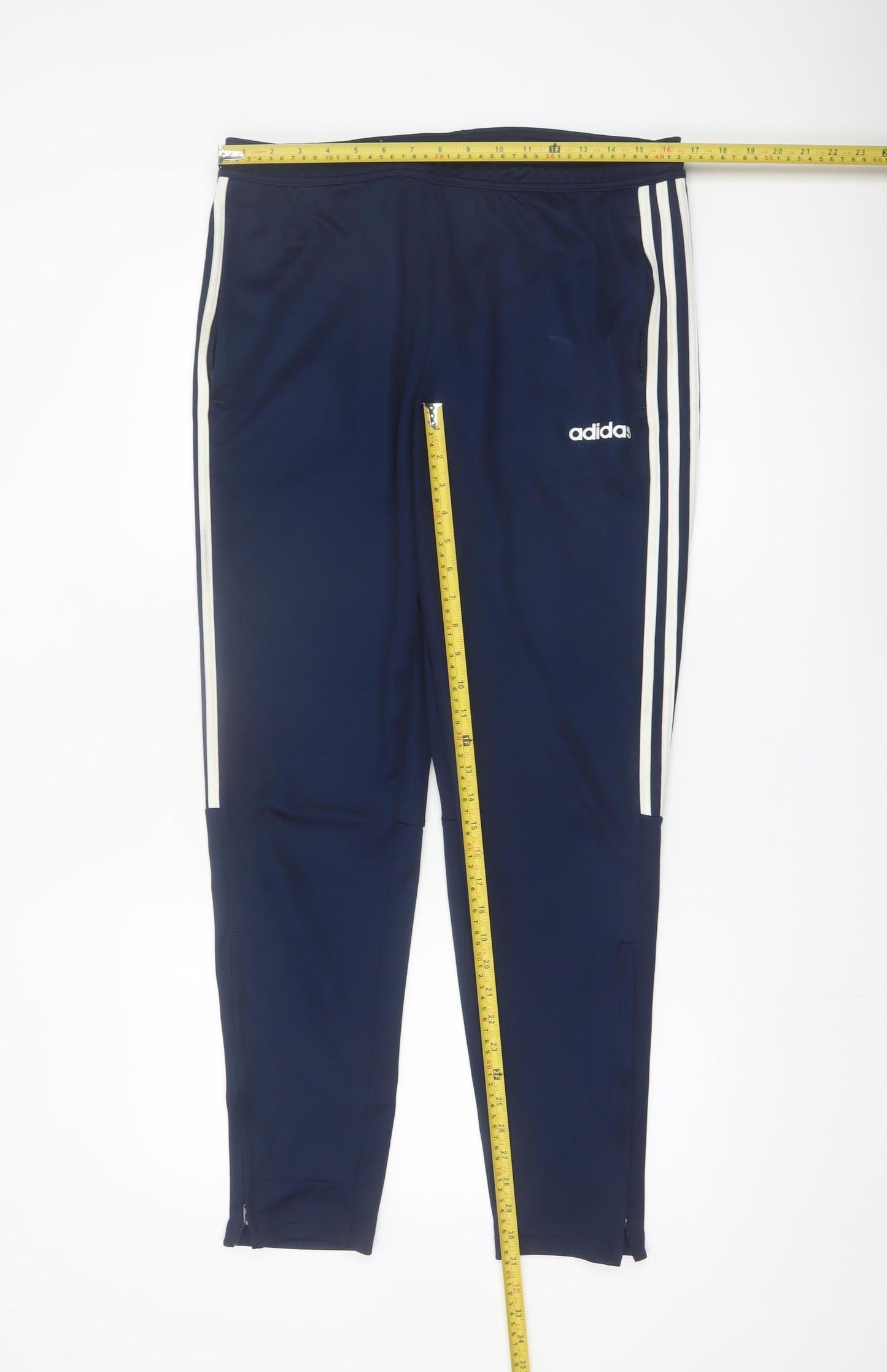Adidas Men’s Navy Blue AEROREADY Slim Jogger Trousers L