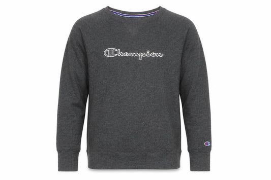 Champion Men's Grey M Pullover Crew Neck Sweatshirt