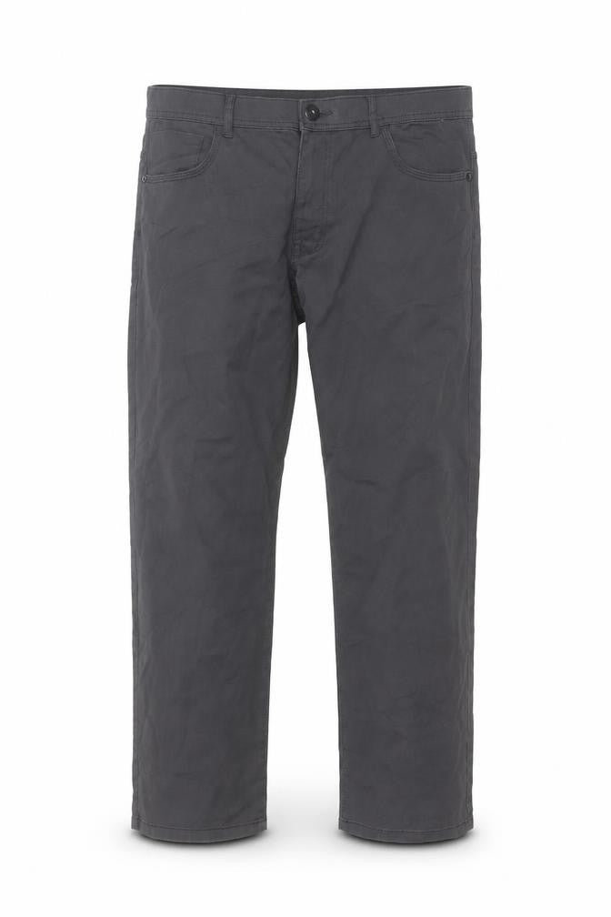 Dunnes Men's Charcoal Chino Trousers Size 38W 30L Cotton Blend