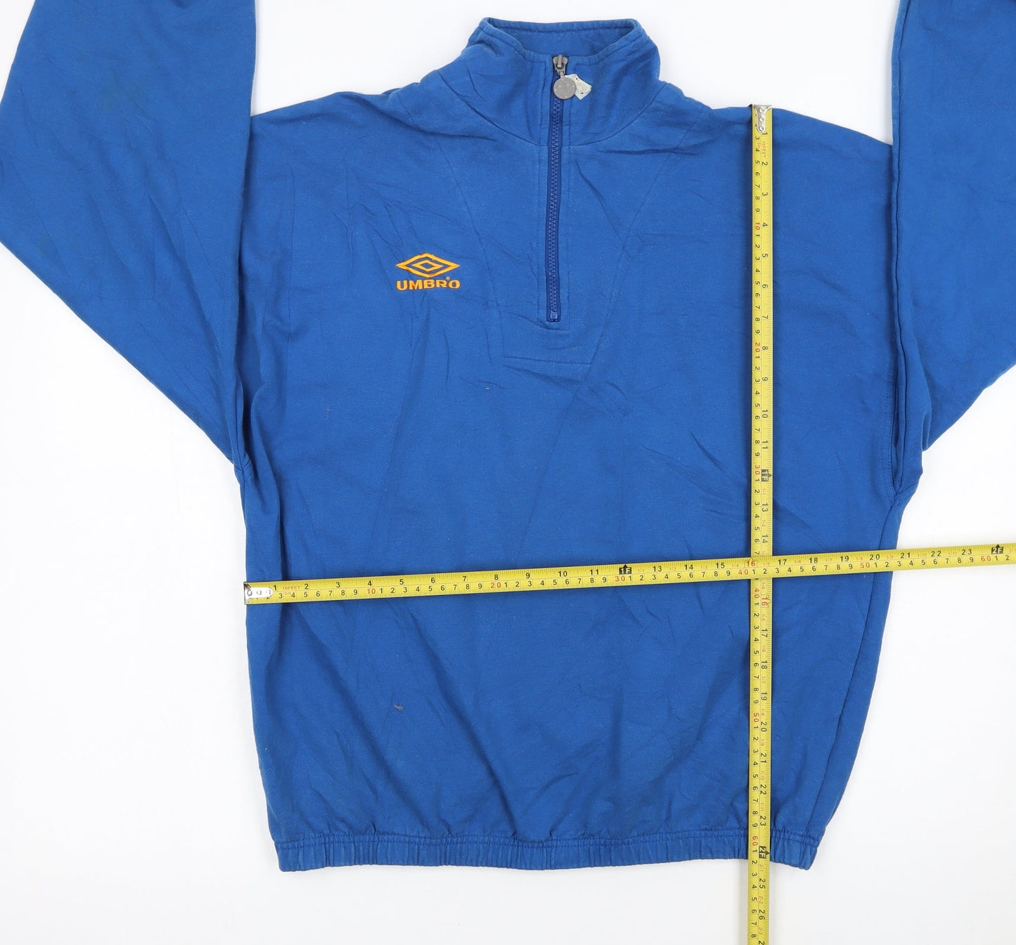Umbro Men's Blue L 1/2 Zip Pullover Sweatshirt