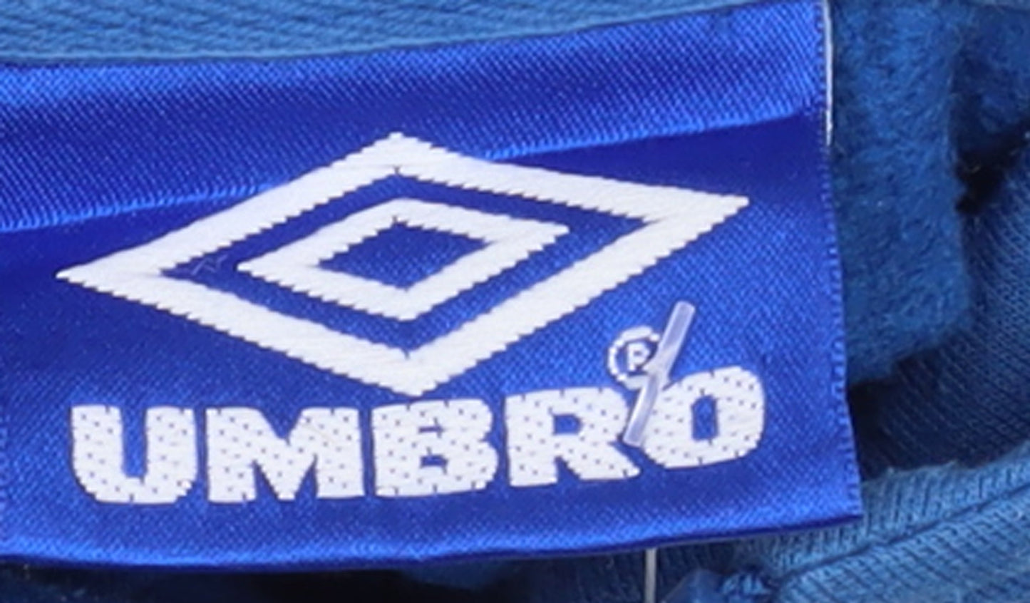 Umbro Men's Blue L 1/2 Zip Pullover Sweatshirt