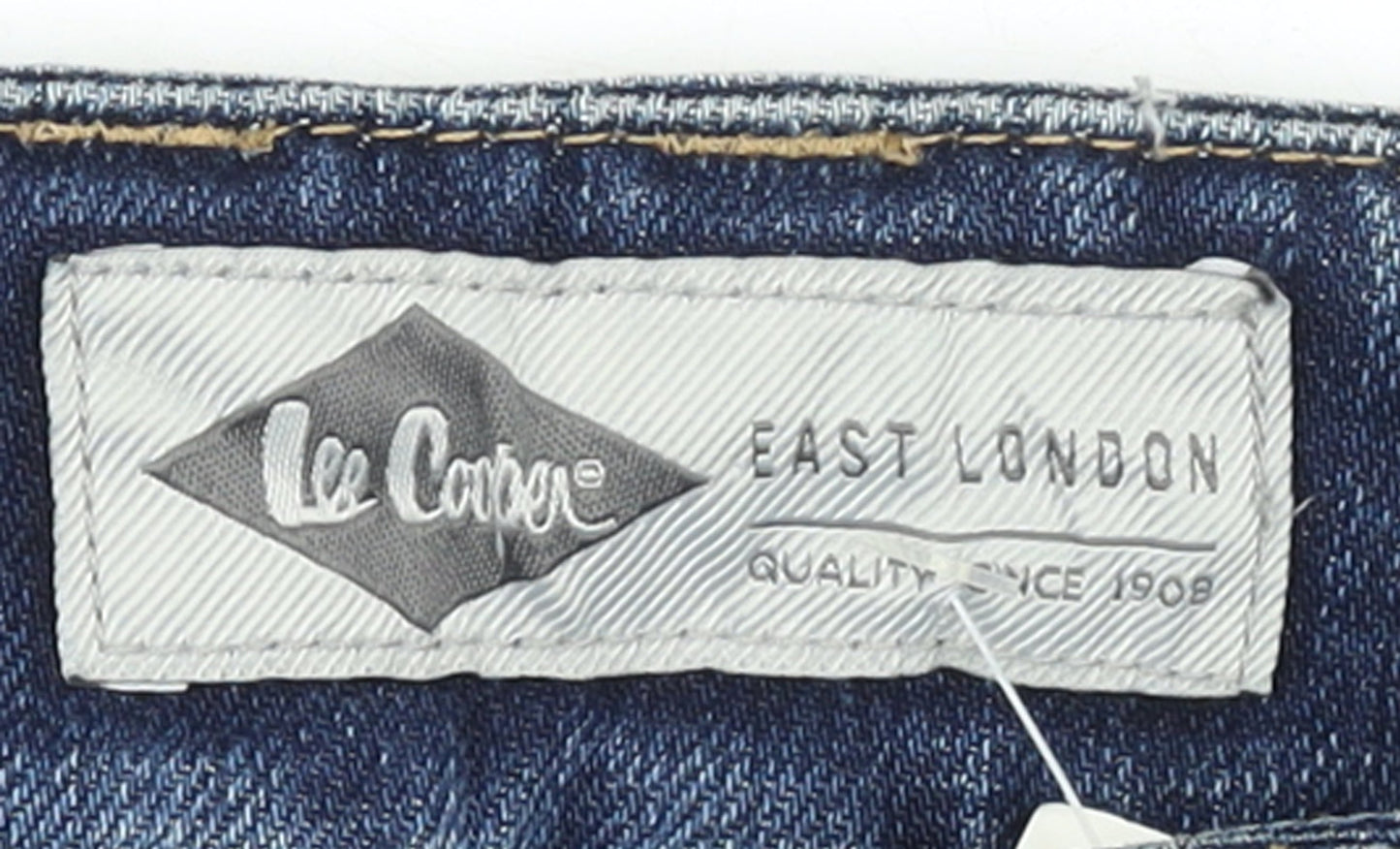 Lee Cooper Men's Blue Slim Fit Straight Denim Jeans W32 L32