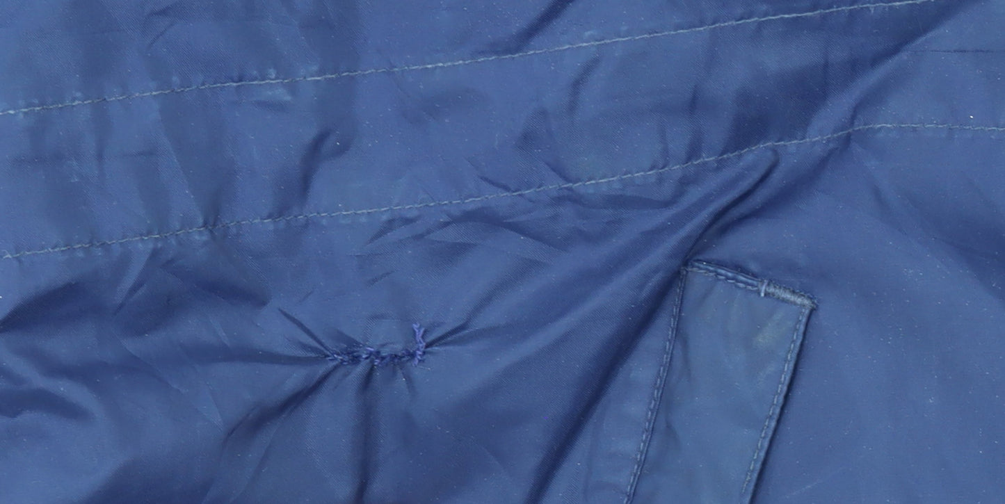 Adidas Men's Blue Red XL Retro 90s Windbreaker Jacket