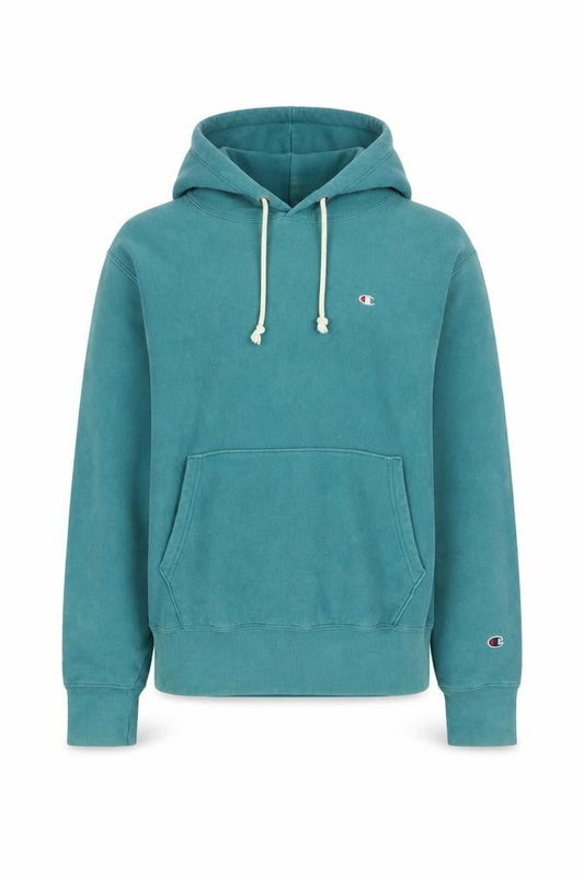 Champion Women’s Teal Pullover Hoodie S Cotton Blend Casual