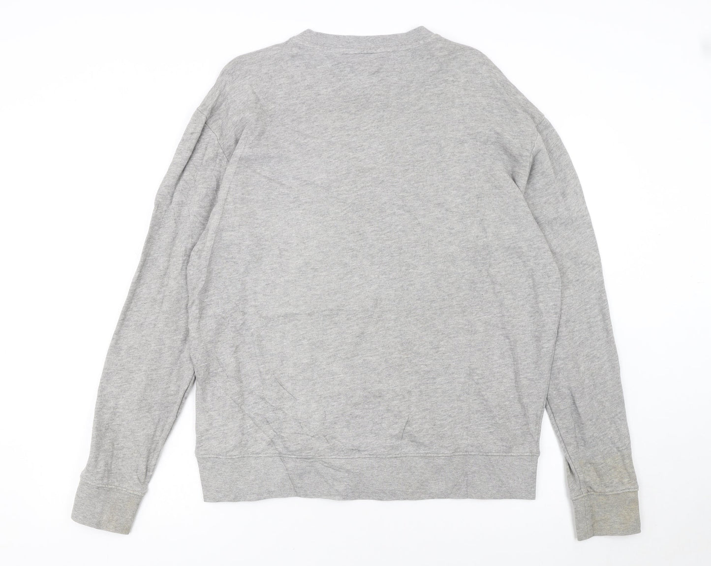 Lee Womens Grey Legendary Logo Regular Fit Sweatshirt M