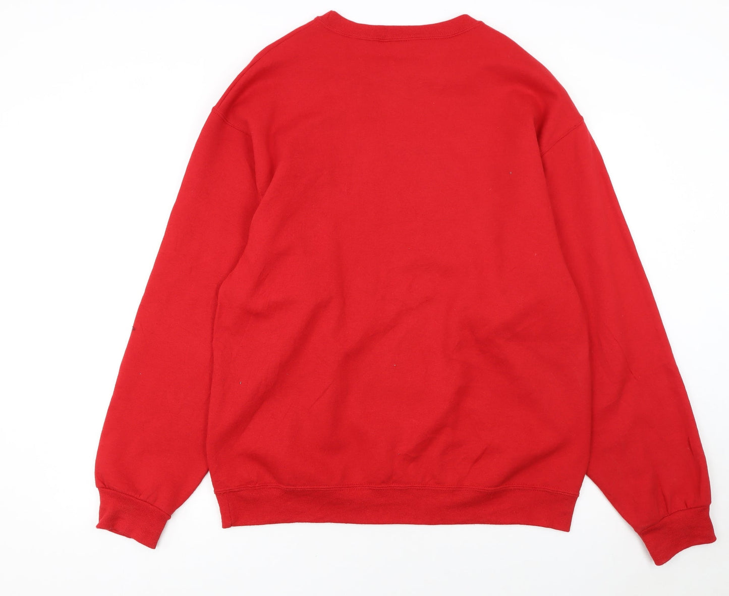 Jerzees Men’s Red JMCHS Pullover Sweatshirt Size L Regular Fit