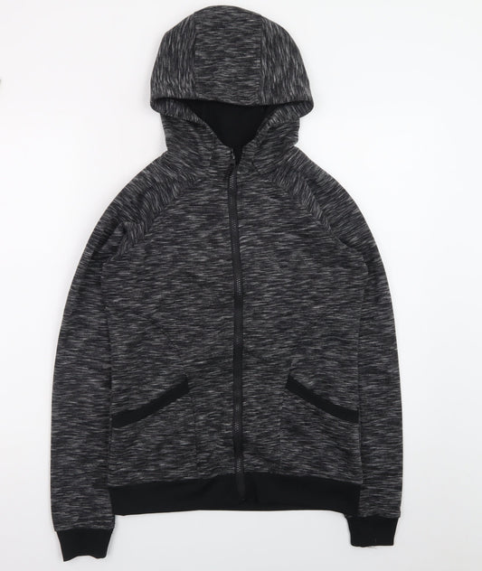 Mountain Warehouse Women's Grey Full Zip Hoodie Size 10