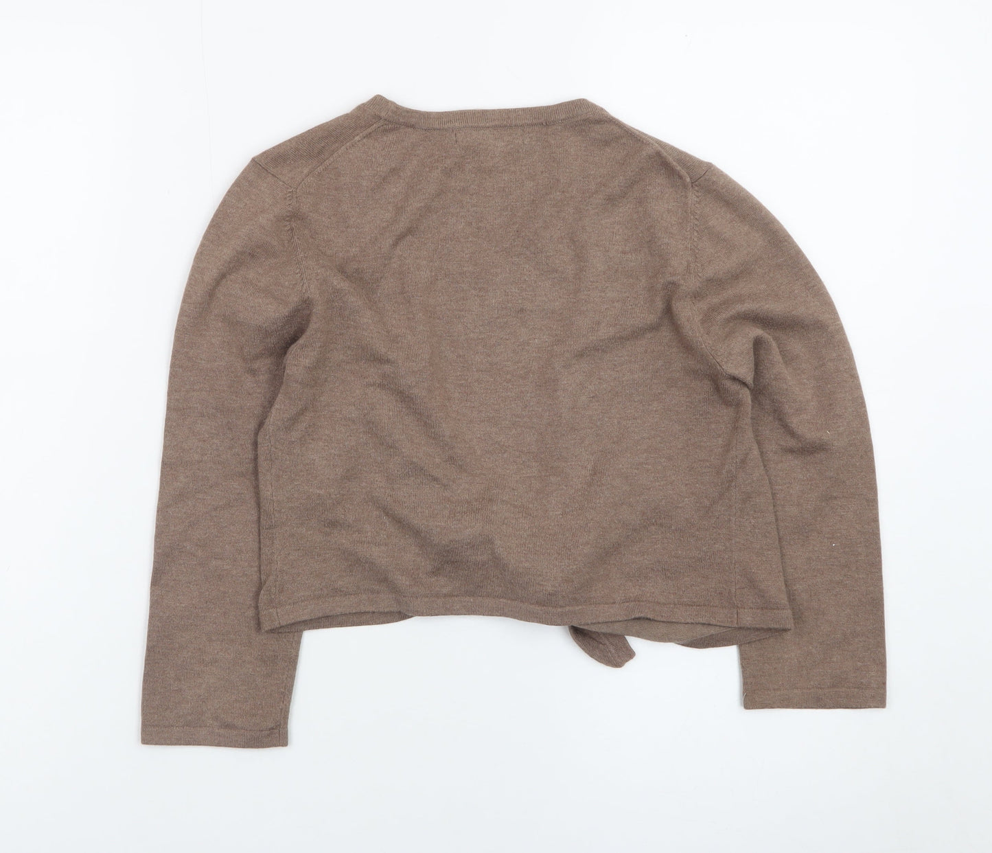 Boden Women Brown Size 10 Tie Front Cardigan Jumper