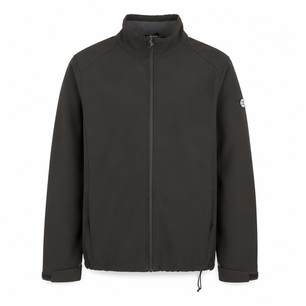 TOG24 Men's Black Soft Shell Mid-Length Jacket Size M