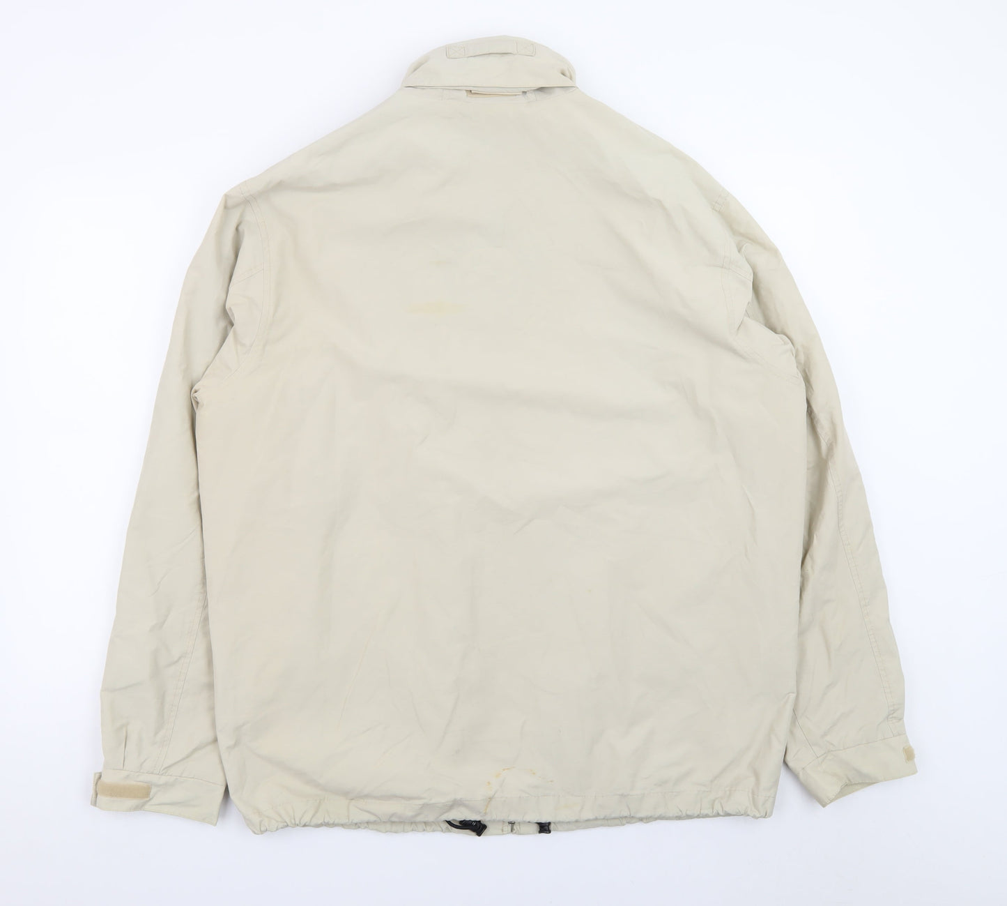 GANT Men's Beige XL Windbreaker Jacket Lightweight Casual