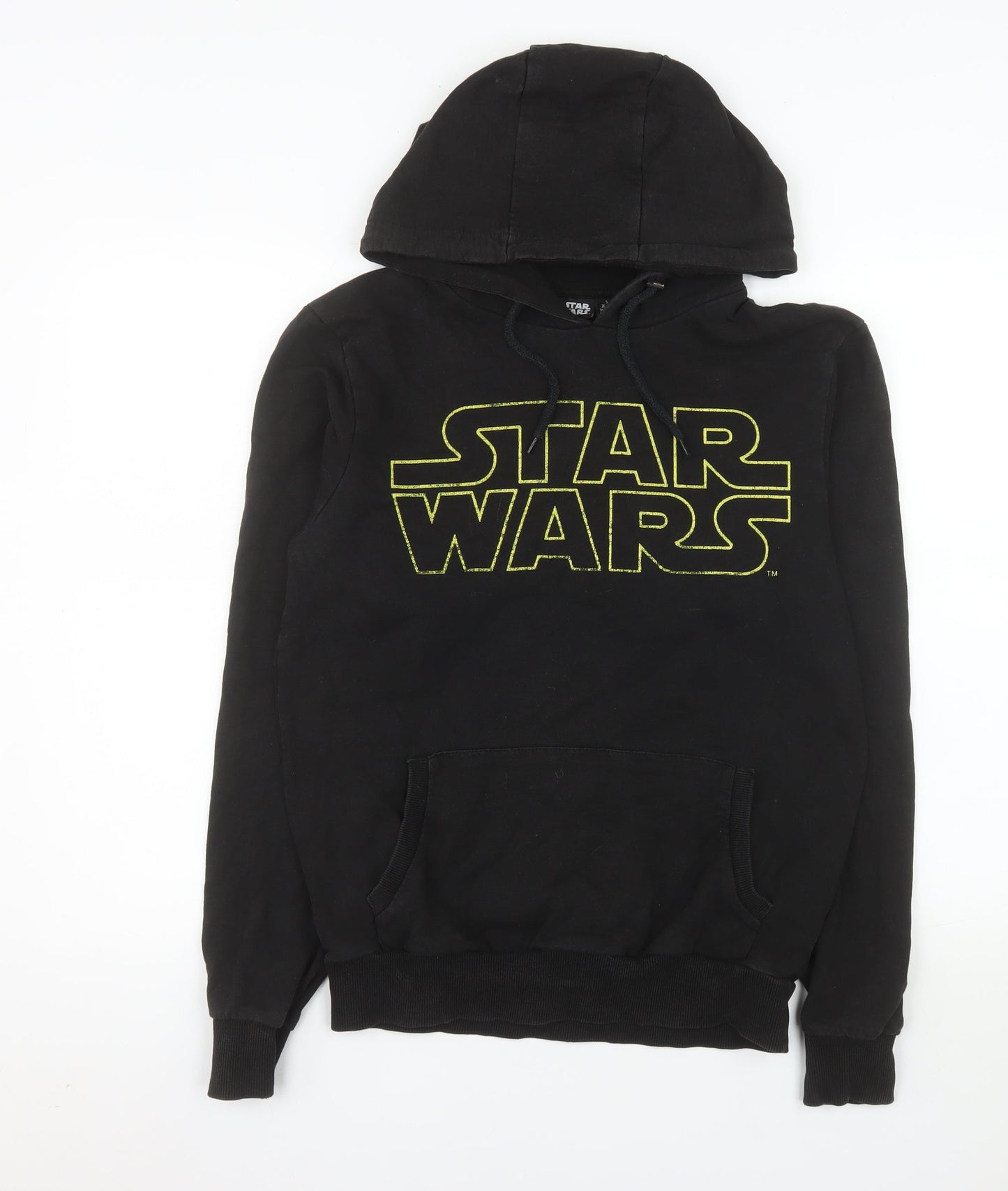Cedar Wood State Mens Black Star Wars Hoodie Small Cotton Pullover