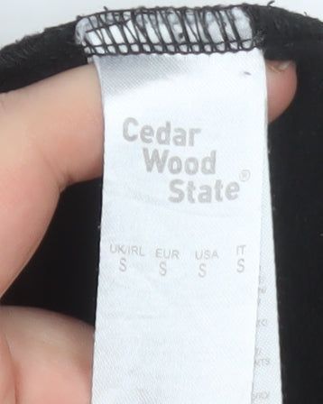 Cedar Wood State Mens Black Star Wars Hoodie Small Cotton Pullover