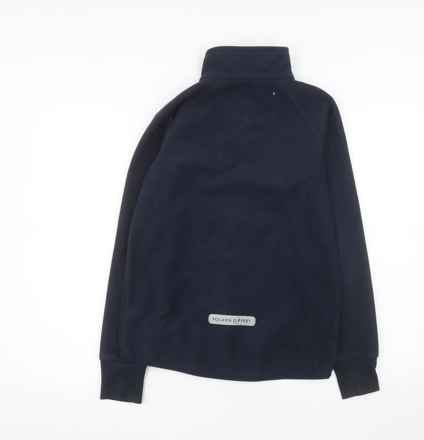 Polarn O. Pyret Boys Blue Full Zip Fleece Sweatshirt 11-12 Years