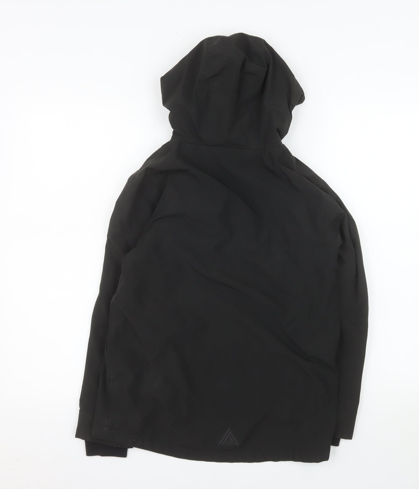 Next Boys Black Hooded Waterproof Parka Coat 10 Years