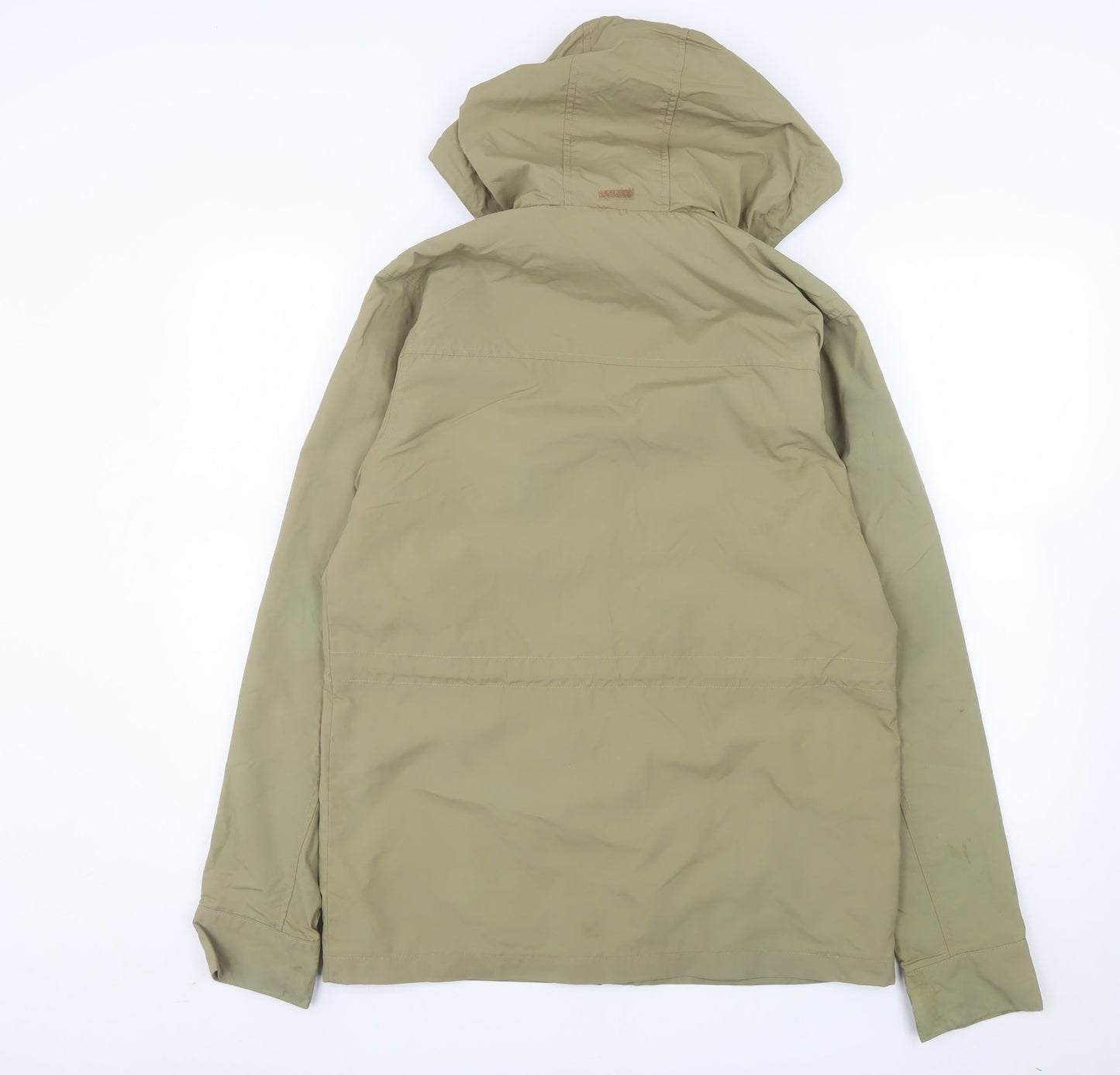 Brookhaven Men's Green Small Hooded Cotton Parka Jacket