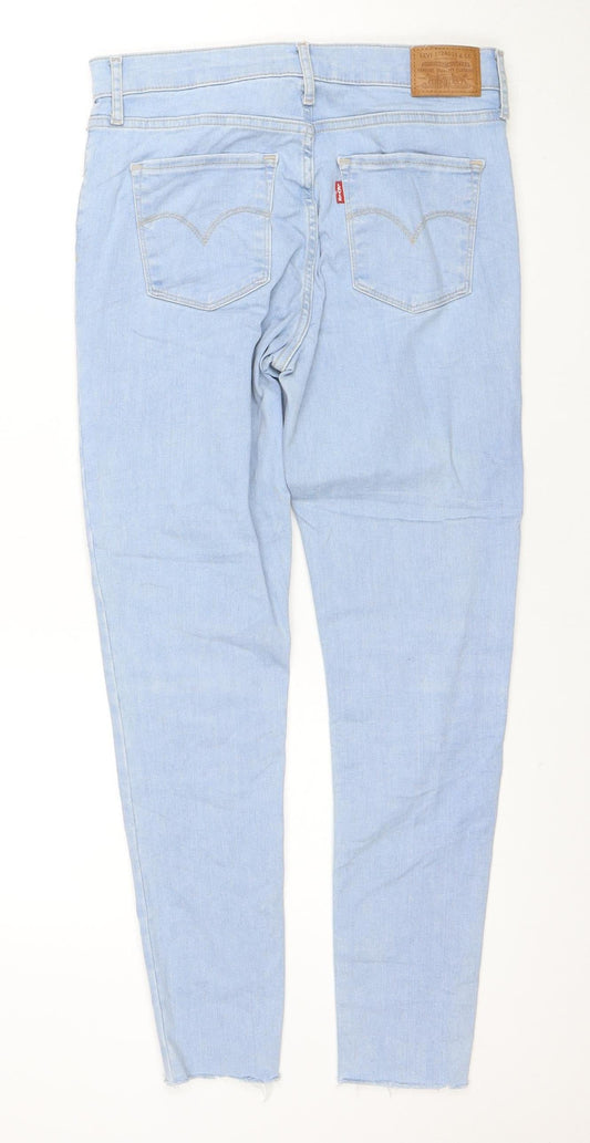 Levi's Womens Blue 720 High Rise Super Skinny Jeans Size 28