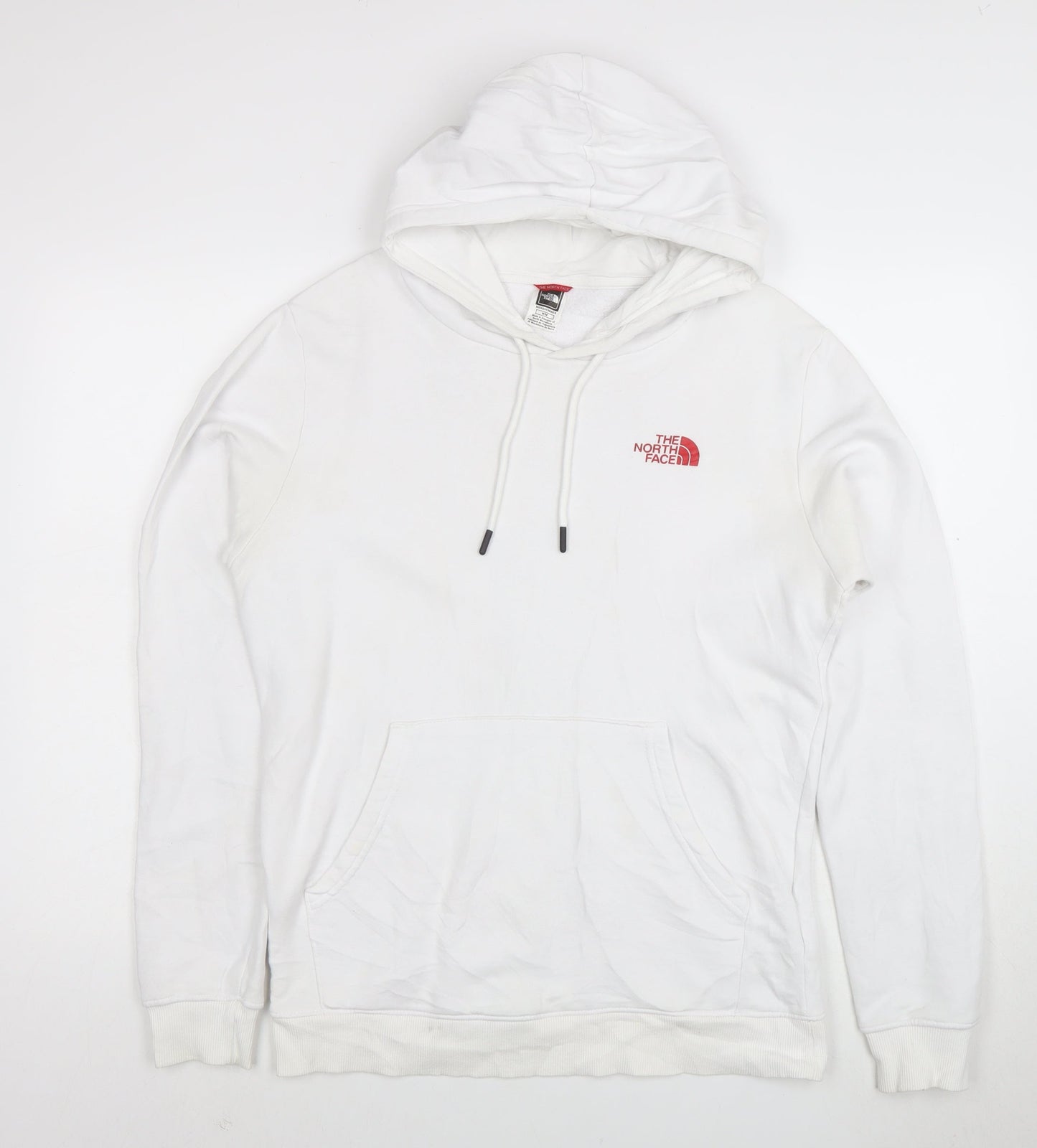 The North Face Men's White Pullover Hoodie M Graphic Outdoor