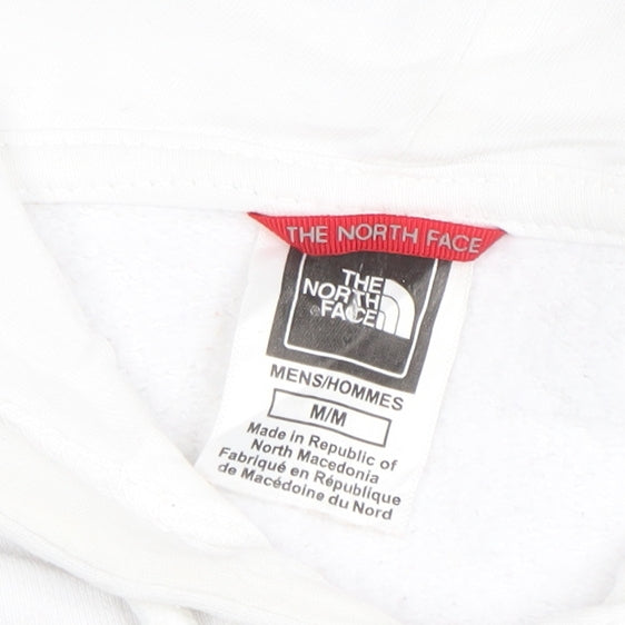 The North Face Men's White Pullover Hoodie M Graphic Outdoor