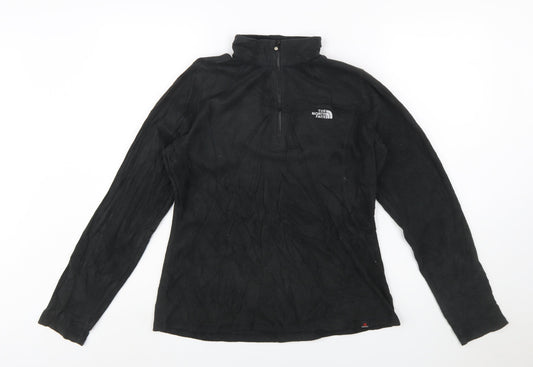 The North Face Womens Black Fleece Pullover Sweatshirt M