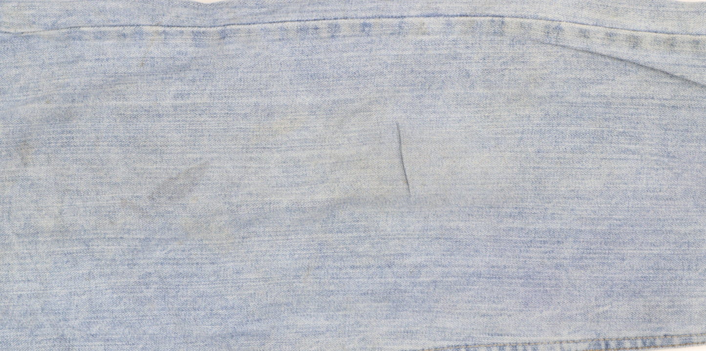 Lee Men's Blue Relaxed Fit Straight Leg Jeans Size 32x34