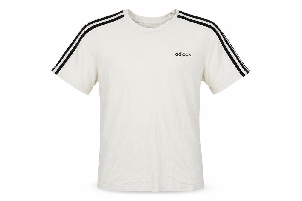 Adidas Boys White 15-16 Years T-Shirt Short Sleeve Crew Neck Sports Top