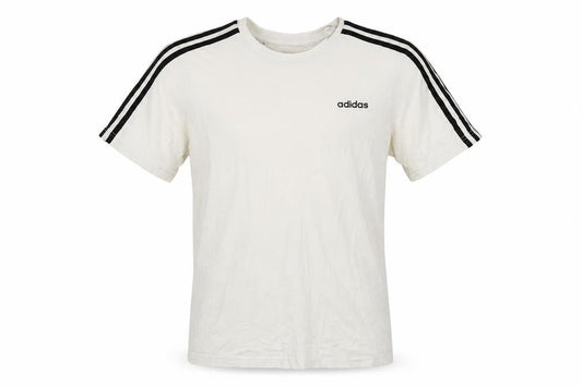 Adidas Boys White 15-16 Years T-Shirt Short Sleeve Crew Neck Sports Top