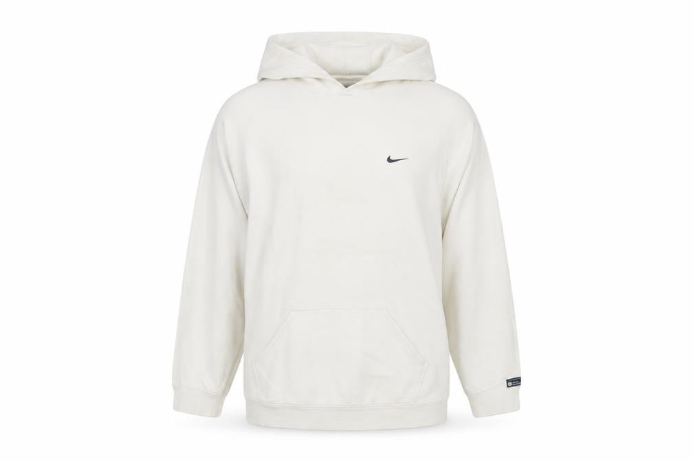 Nike Boys Ivory Pullover Hoodie XL Cotton Blend Casual Sportswear