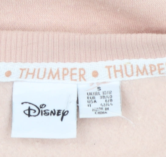 Primark Disney Womens Pink Thumper Sweatshirt Small UK 10/12