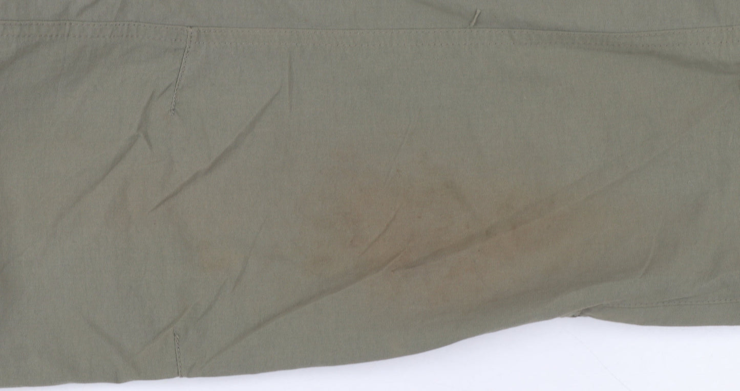 Columbia Men's Green Cargo Convertible Trousers Size L Long