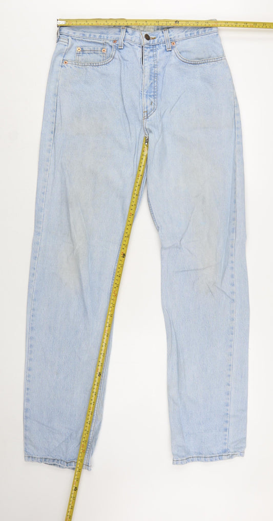 Levi's 615 Men's Light Blue Straight Leg Denim Jeans W34 L34