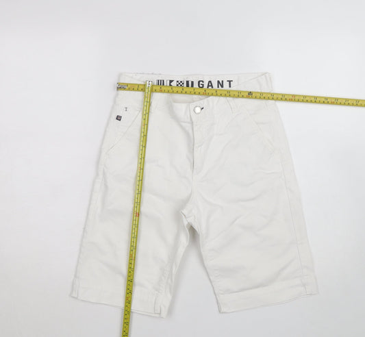 GANT Women's White Bermuda Shorts Size 28 Cotton Blend