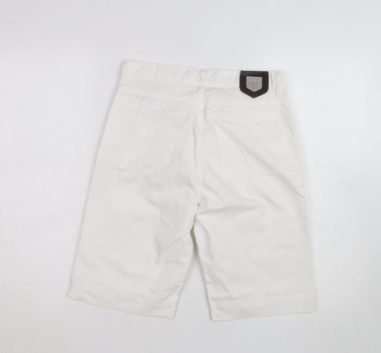 GANT Women's White Bermuda Shorts Size 28 Cotton Blend