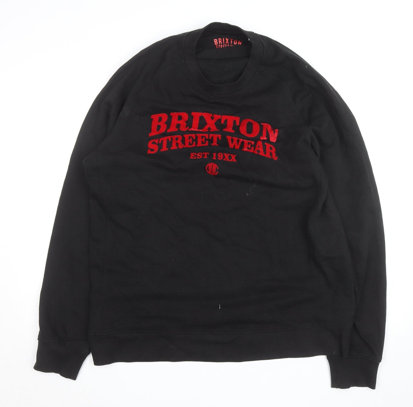 Brixton Street Wear Men's Black 2XL Pullover Sweatshirt
