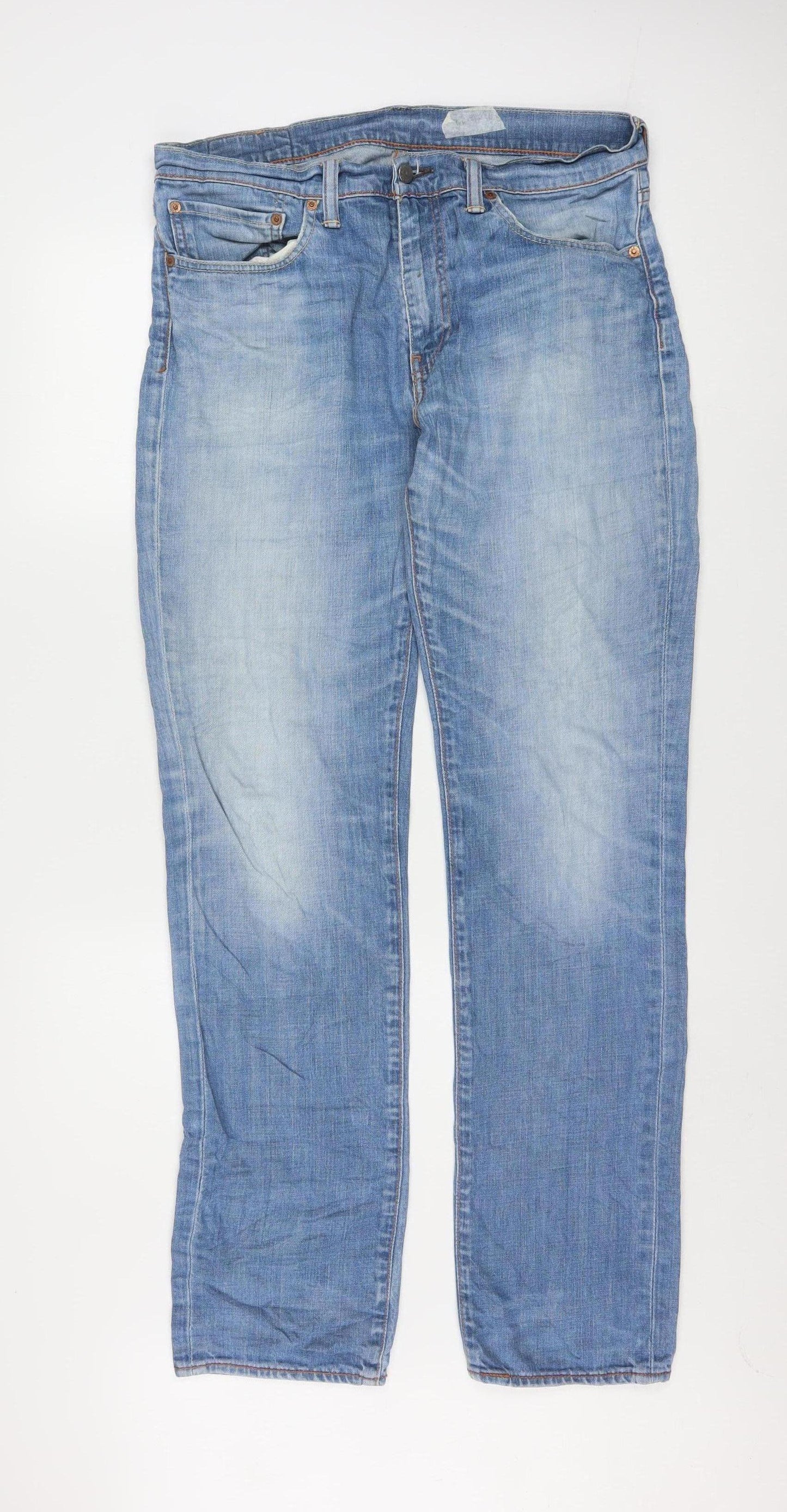 Levi's 511 Men's Blue Slim Denim Jeans 36W 32L Classic Style