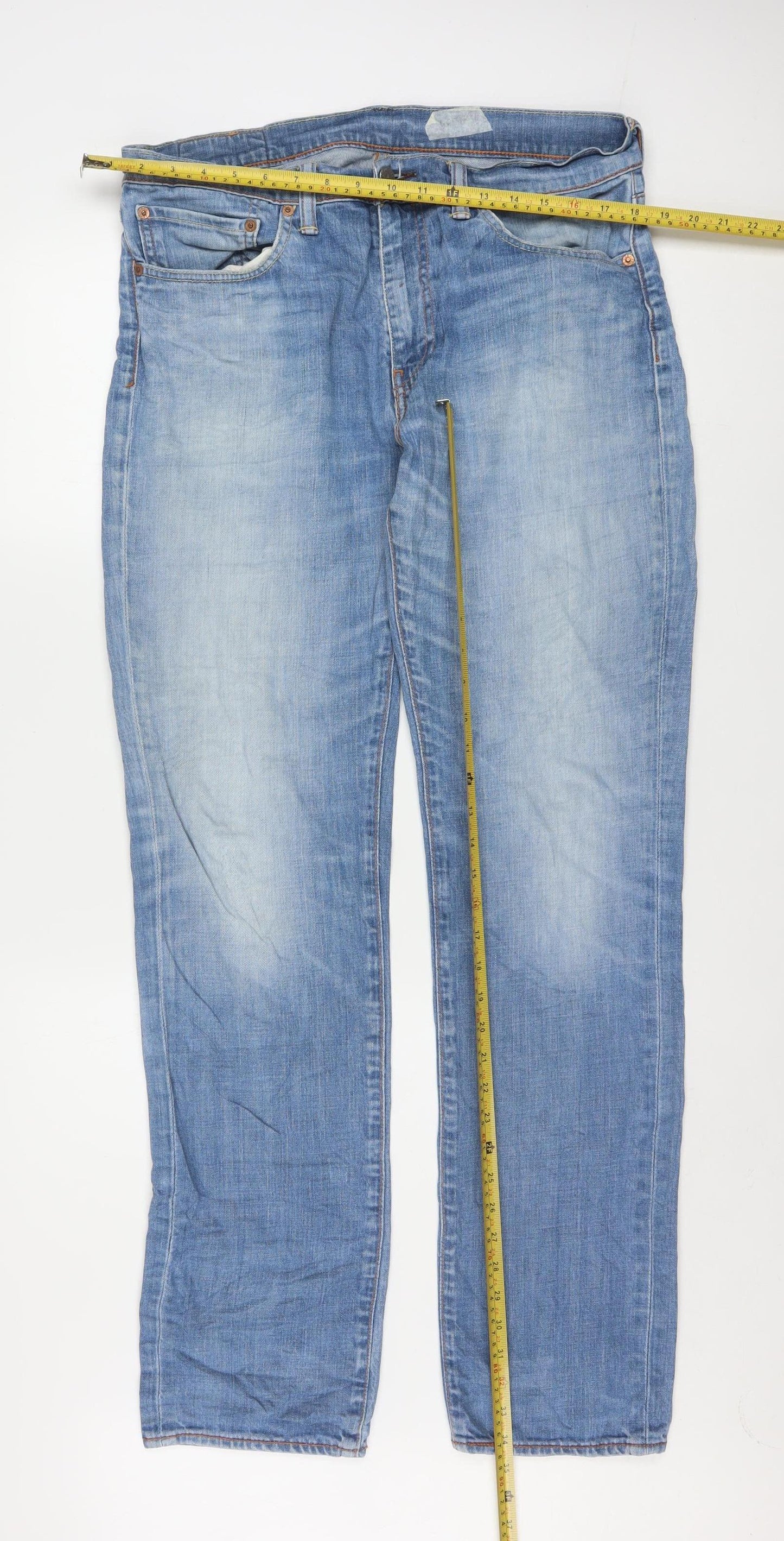 Levi's 511 Men's Blue Slim Denim Jeans 36W 32L Classic Style