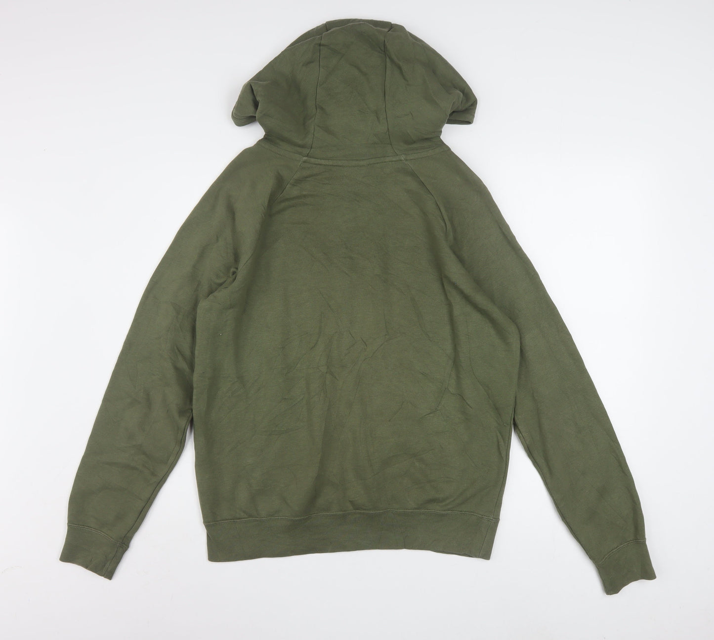 Nike Men's Green Pullover Hoodie Size S Regular Fit Sportswear