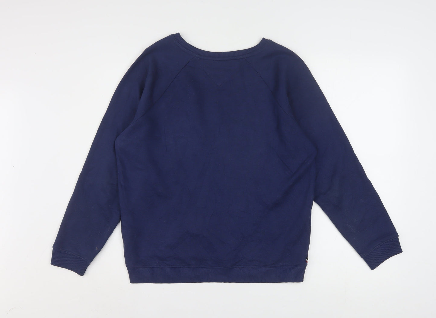 Tommy Hilfiger Denim Women's Navy Blue XS Pullover Sweatshirt