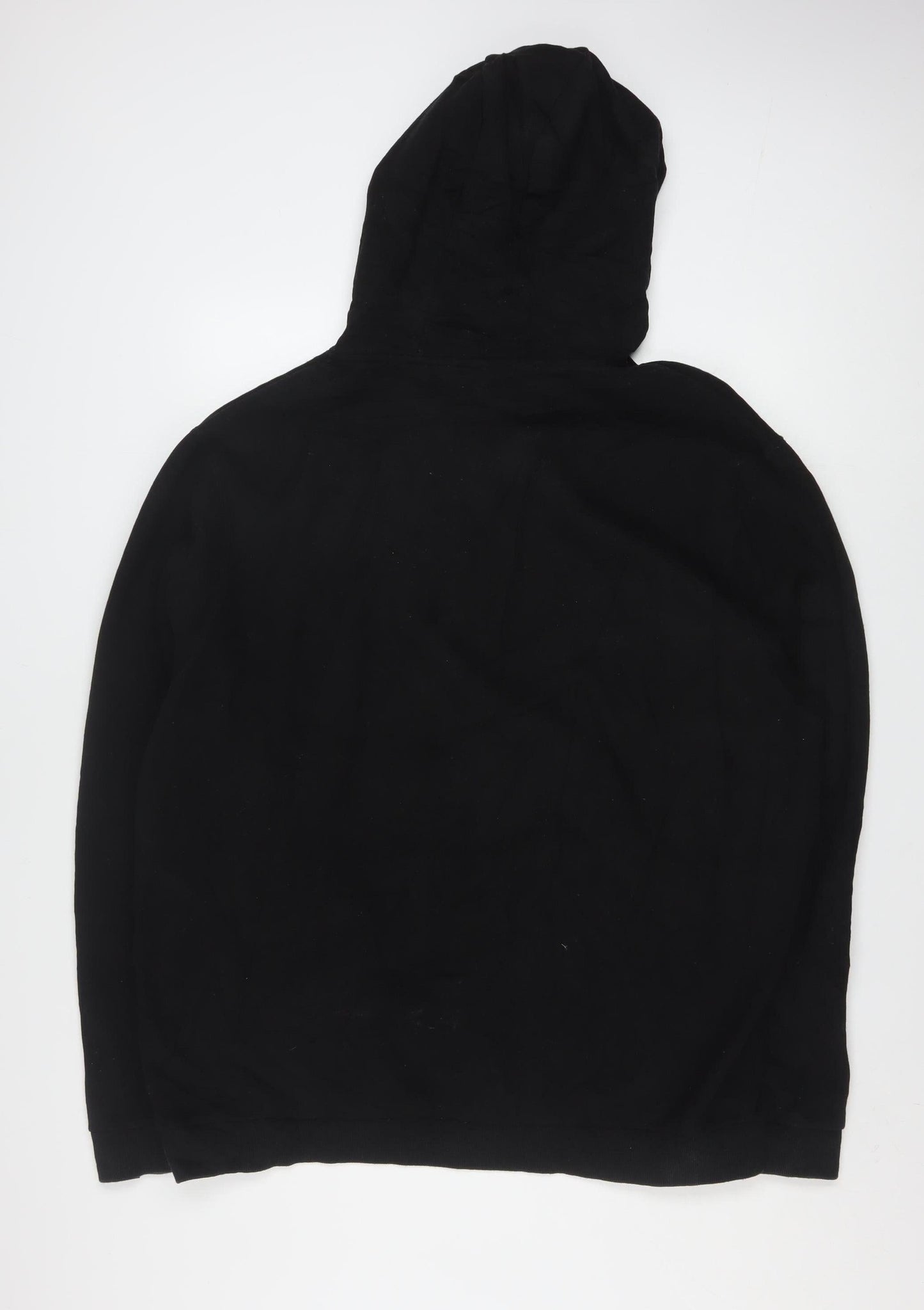 Ellesse Men’s Black Pullover Hoodie 4XL Logo Fleece Sweatshirt