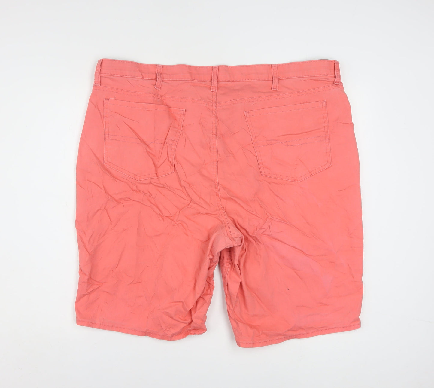 Lee Riders Men's Pink Cotton Stretch Chino Shorts 24W Regular Fit
