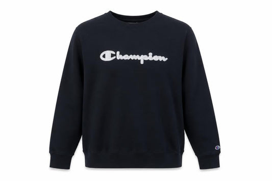 Champion Men's Black L Crew Neck Pullover Sweatshirt