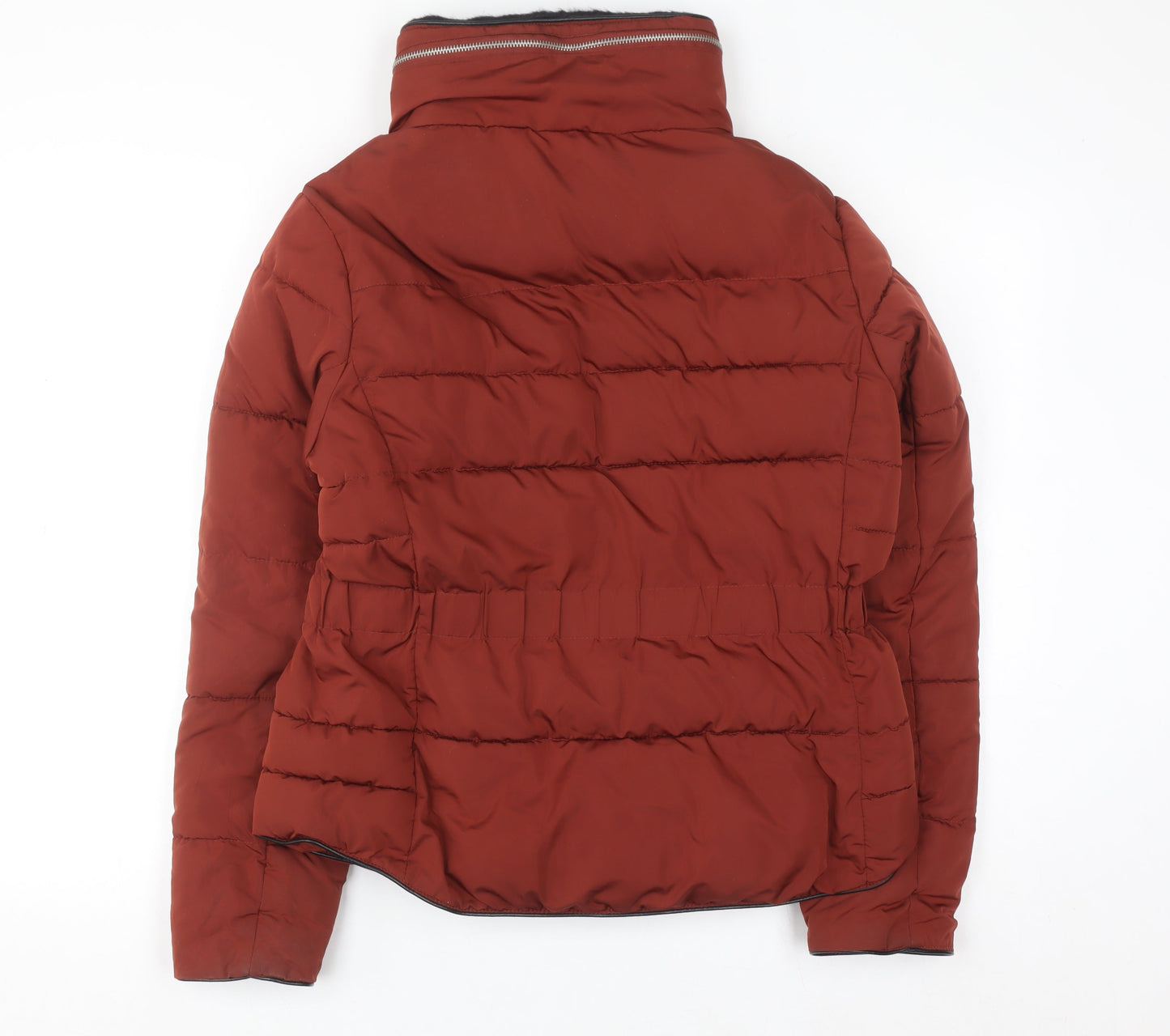 New Look Women's Brown Size 12 Puffer Jacket Winter Coat