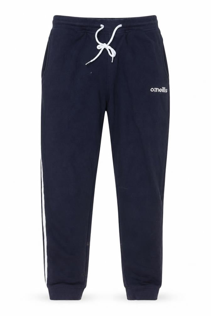 O'Neills Men's Black Medium Jogger Sweatpants with Side Stripes