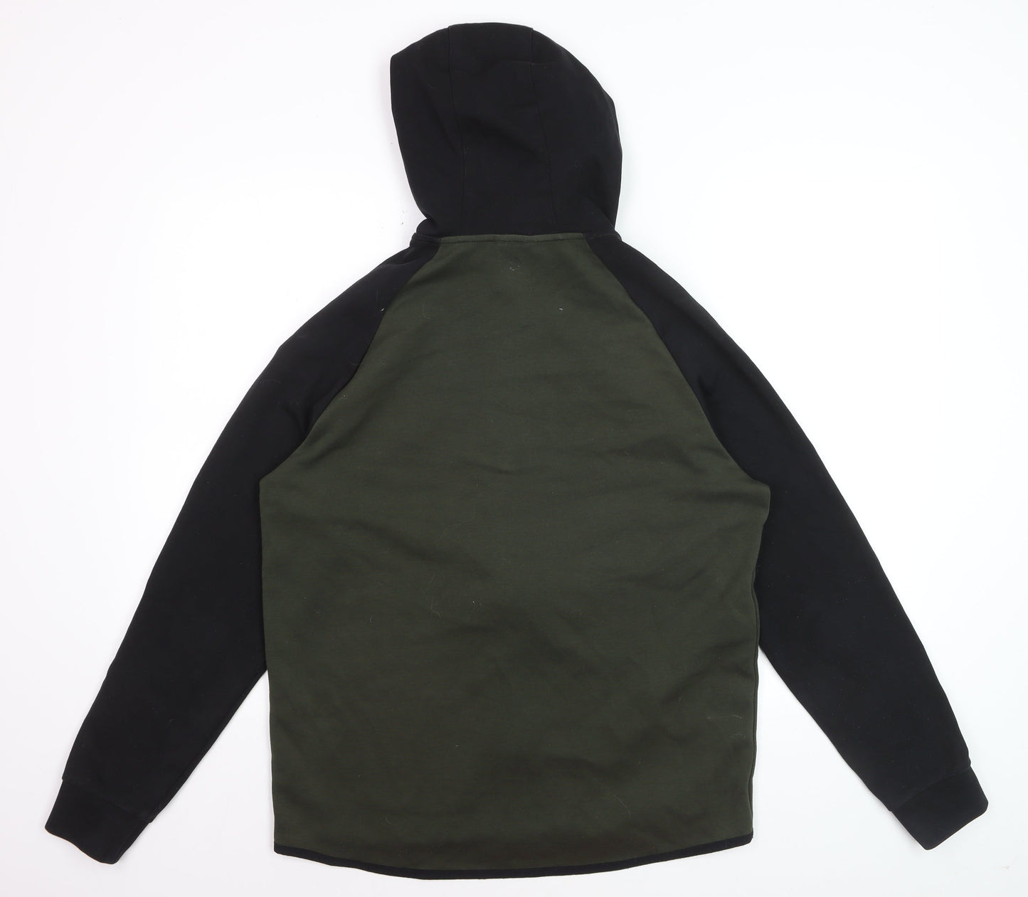 H&M Men's Green Hooded Full Zip Sport Jacket Size M
