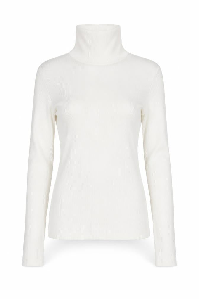 New Look Women’s White Roll Neck Slim Fit Jumper Size 8